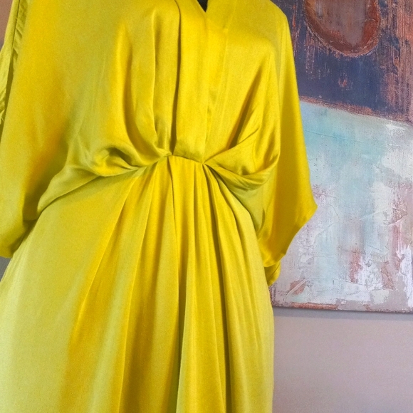 BTFL-life Neon Green Tunic Shirt Dress  Size S - Picture 11 of 17